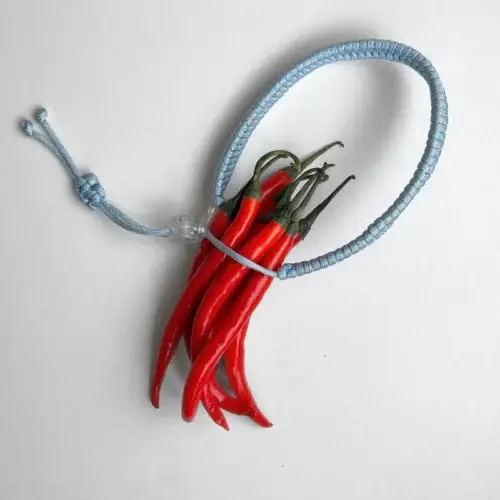 haochii 傘繩編織飲料提繩 - 手工輕便環保杯套 | 咖啡手搖杯提袋 | 戶外風編織提繩