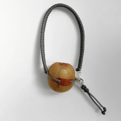 haochii 傘繩編織飲料提繩 - 手工輕便環保杯套 | 咖啡手搖杯提袋 | 戶外風編織提繩